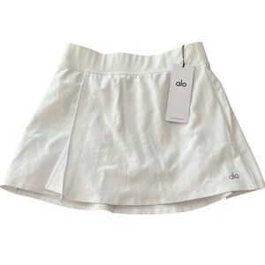 Alo white skirt